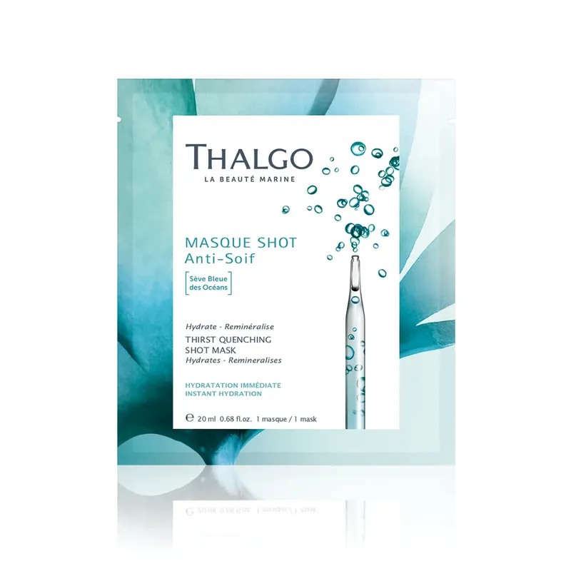 Doprava Zdarma THALGO Shot Mask Mořská plátýnková maska hydratační Source Marine 20 ml