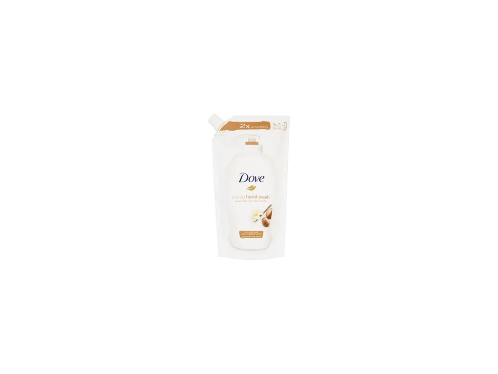Dove tekuté mýdlo Bambucké máslo a vanilka, náplň, 500 ml Nízká Cena