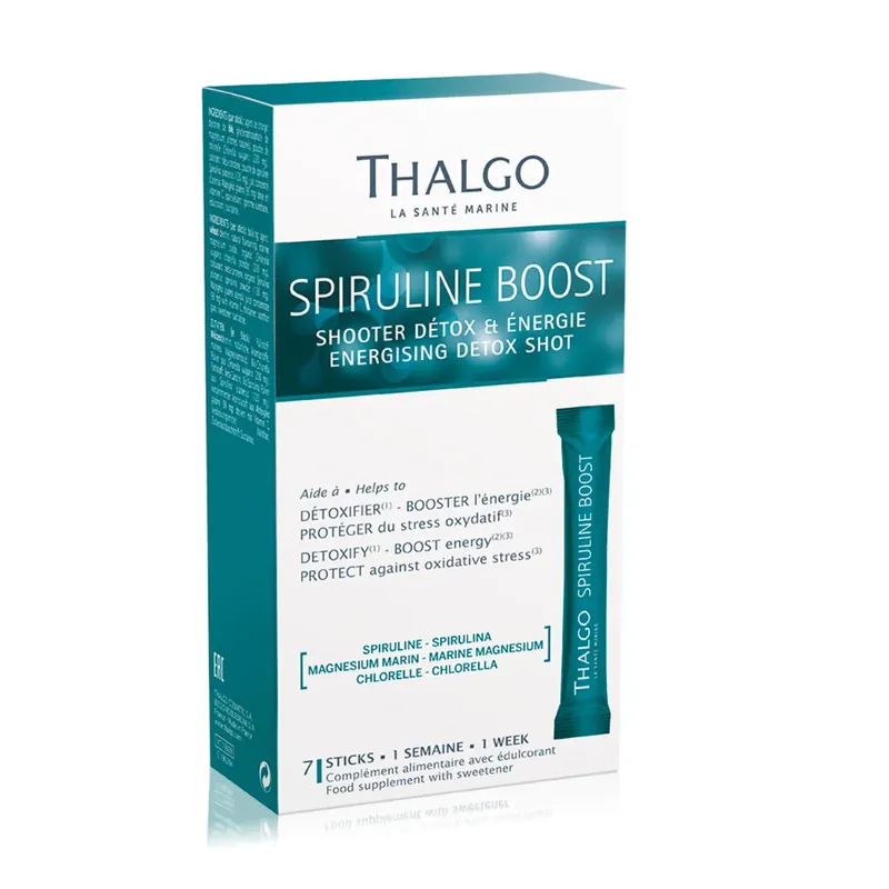 Novinka THALGO Energizující detoxikační doplněk stravy Spiruline Boost 7 x 5g