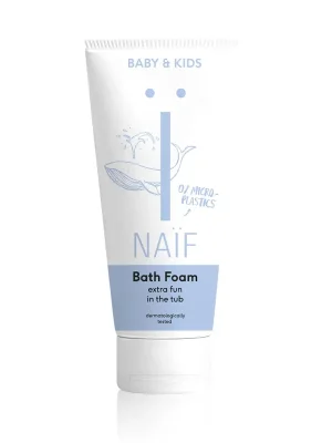 NAÏF Relaxační pěna do koupele přírodní 200 ml Nová Kolekce