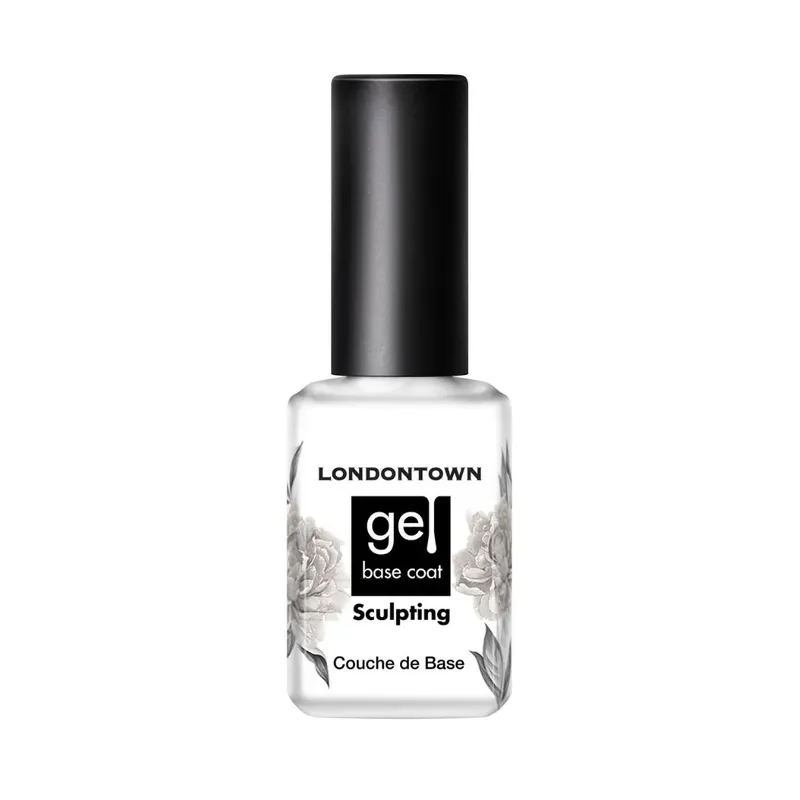 LONDONTOWN Gel Sculpting Base Coat stavební gelový lak na poškozené nehty průhledná 12 ml Zlevněný