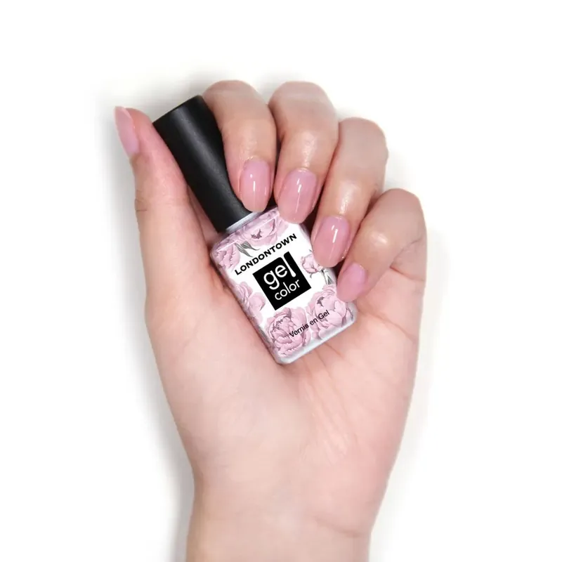 LONDONTOWN Gel Color Fairy Charming gelový lak na nehty růžová průsvitná 12 ml Cenový Hit