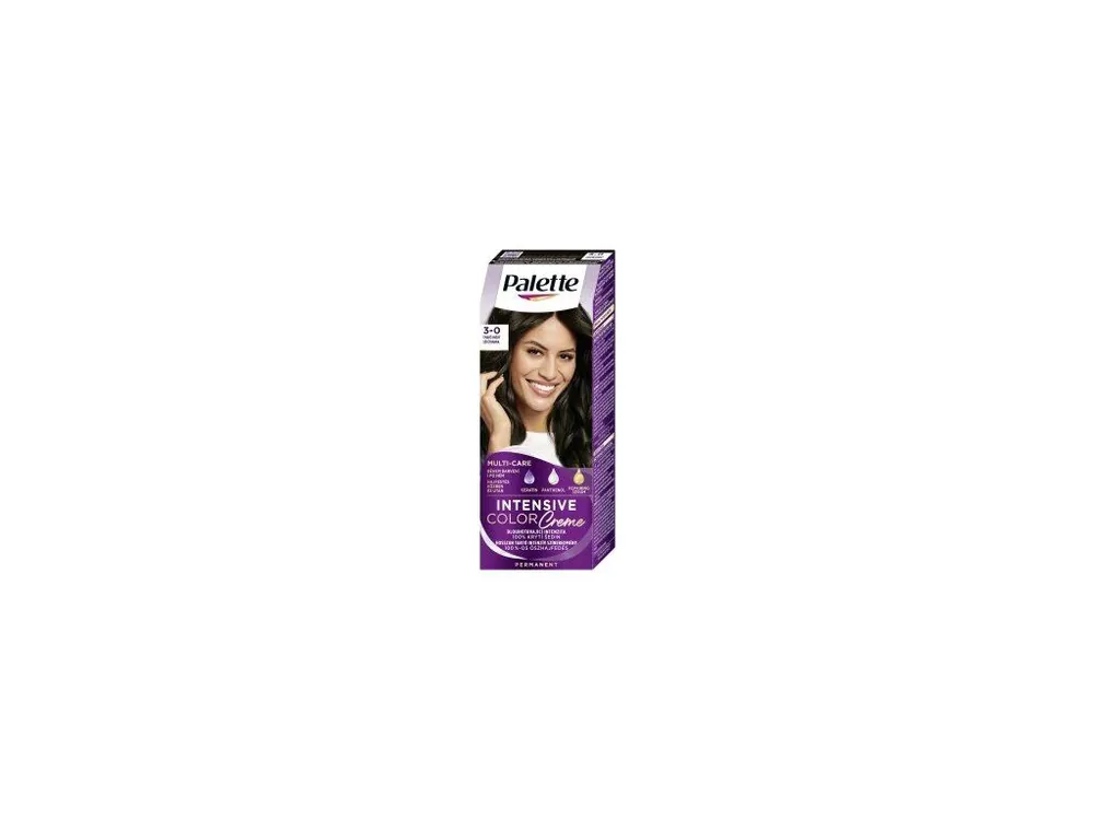 Levný Schwarzkopf Palette Intensive Color Creme, barva na vlasy, N2 tmavě hnědá, 50 ml