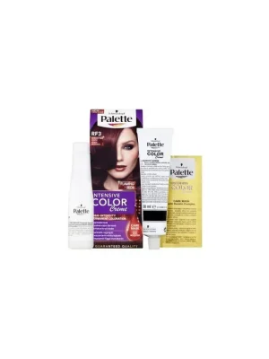 Schwarzkopf Palette Intensive Color Creme, barva na vlasy, RF3 intenzivní tmavě červená, 50 ml Víkendová Akce