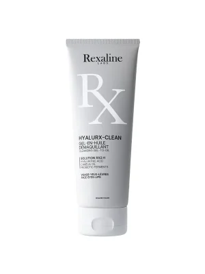 Objednat Nyní REXALINE Hyalurx Odličovací a čistící pleťový gel 125 ml