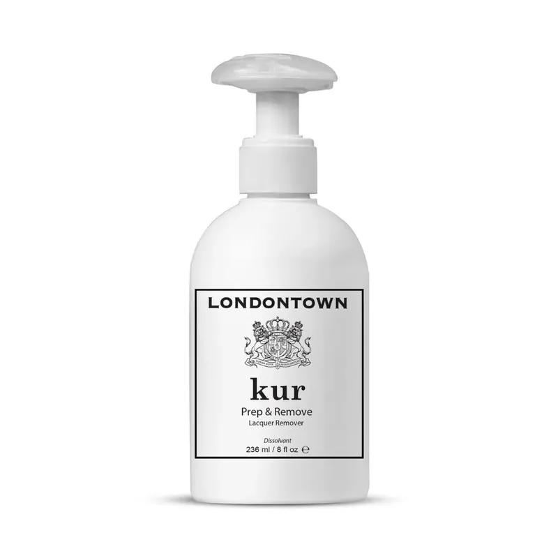 LONDONTOWN kur Prep & Remove acetonový odlakovač gelových laků 236 ml Sezónní Sleva