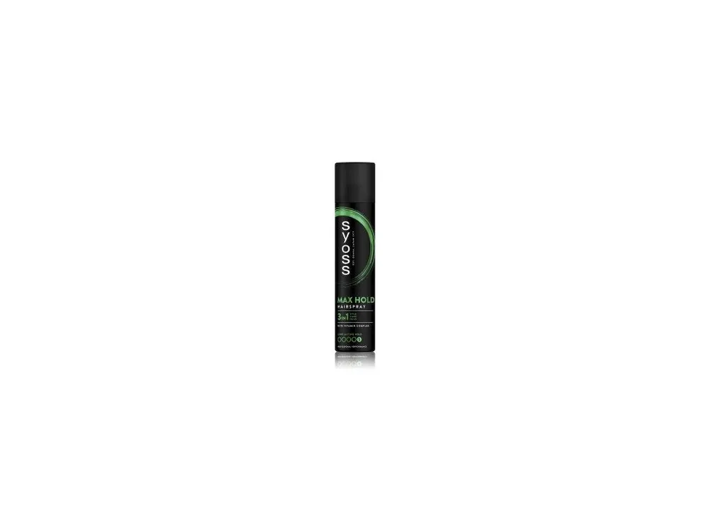 Ověřený Syoss Max Hold Lak na vlasy pro mega silnou fixaci 5, 300 ml