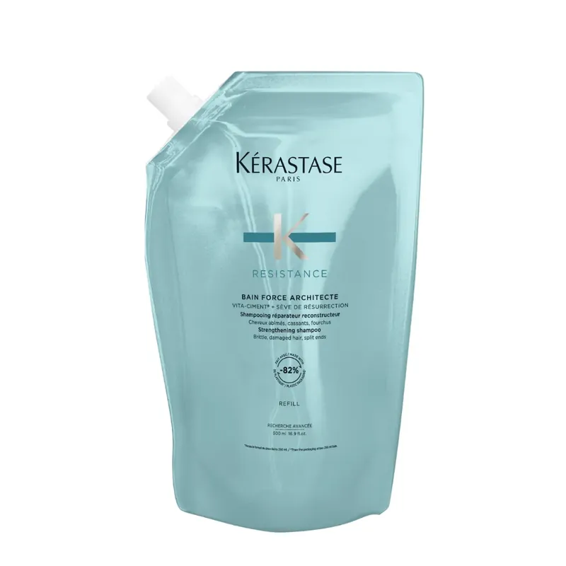 KÉRASTASE Resistance Šampon pro regeneraci vlasů náhradní náplň 500 ml Nová Kolekce