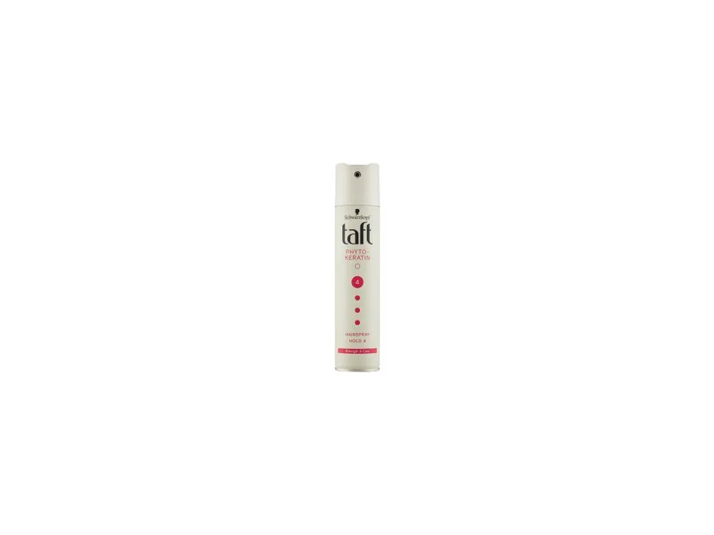 Taft Keratin, lak na vlasy ultra silný, síla fixace 4, 250 ml Akce