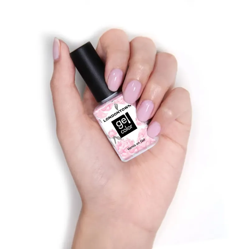 Rychlé Dodání LONDONTOWN Gel Color Invisible Crown gelový lak na nehty růžová 12 ml