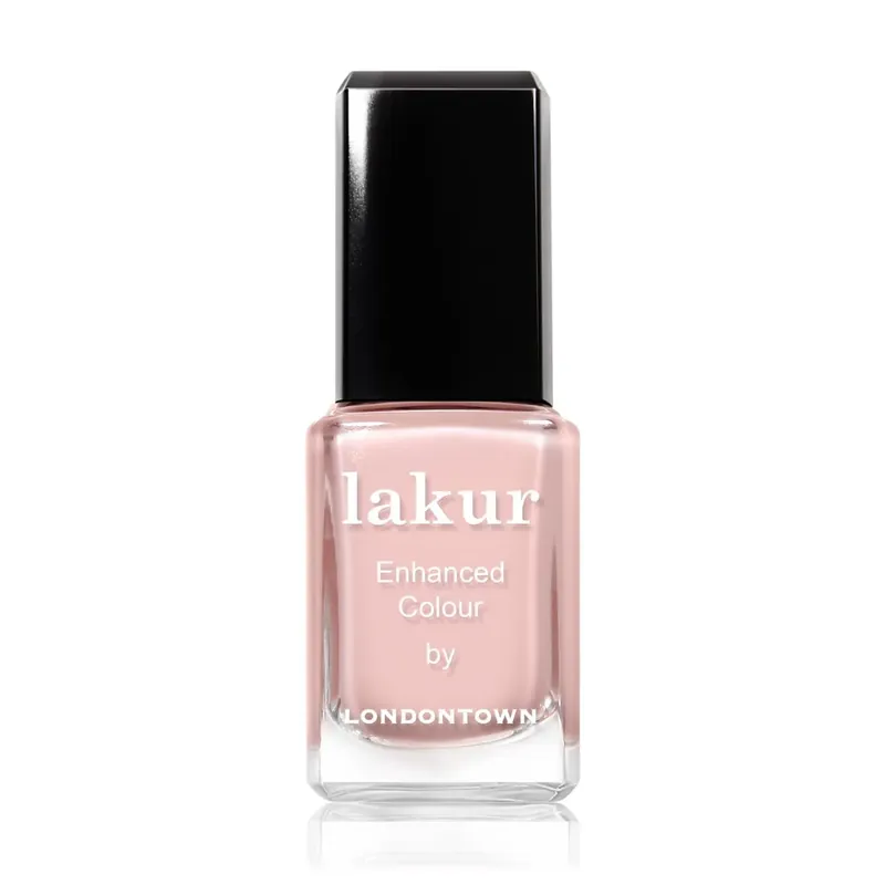 LONDONTOWN lakur Invisible Crown lak na nehtyprůsvitná růžová 12 ml Hit Sezóny