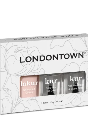 LONDONTOWN Sheer Mani Set na průsvitnou manikúru 3 produkty Speciální Cena