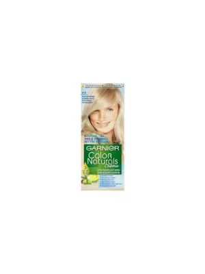 Aktuální Garnier Color Naturals Creme barva na vlasy, odstín superzesvětlující popelavá blond 111