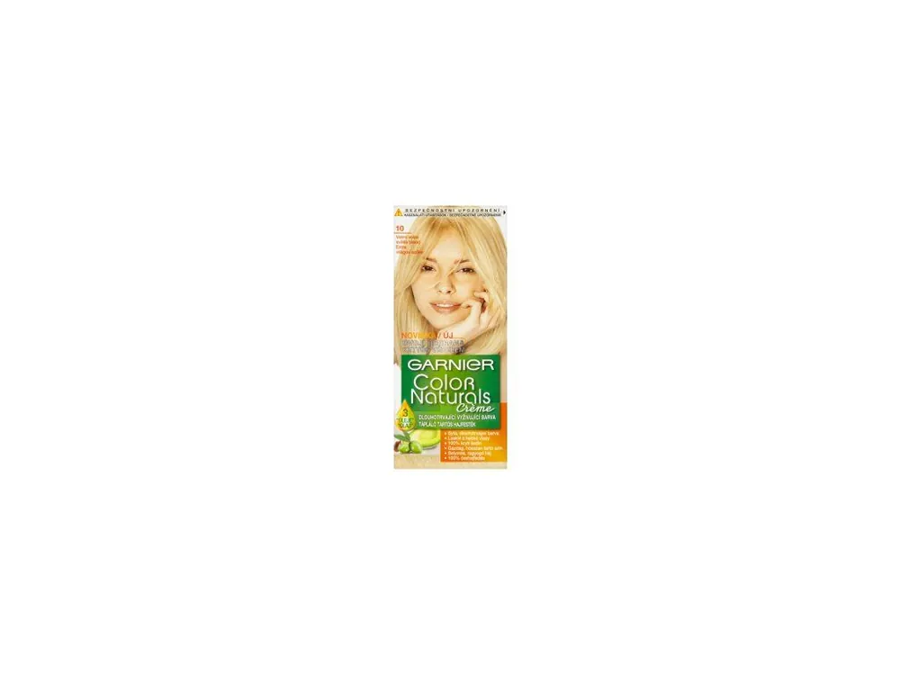 Garnier Color Naturals Creme barva na vlasy, odstín velmi velmi světlá blond 10 Ověřený
