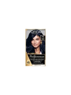 Loreal Paris Préférence barva na vlasy P12 Seoul Intenzivně černomodrá Akční Nabídka