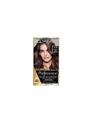 Poslední Šance L'oreal Paris Préférence barva na vlasy, intenzivní sytá hnědá 4.15