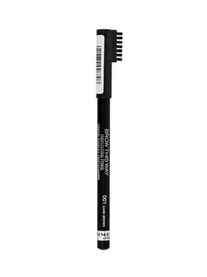 Rimmel London Professional Eyebrow Pencil (001 Dark Brown) 1,4 g Sezónní Sleva