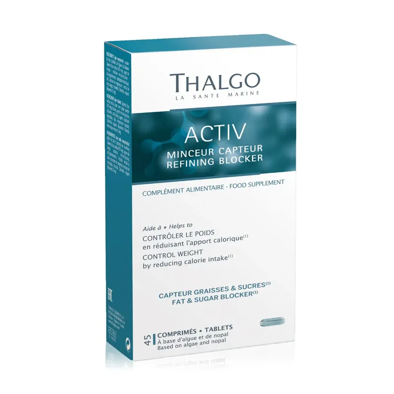 THALGO Zeštíhlující blokační doplněk stravy Activ Refining Blocker 45 tablet Koupit Online