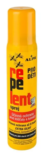Alpa Kids repelent proti komárům a klíšťatům pro děti sprej 100ml Akce
