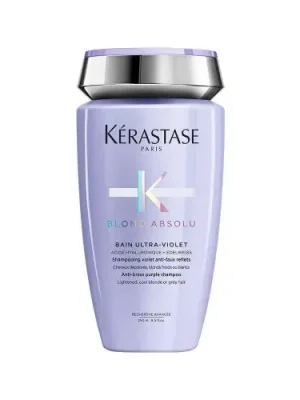 Nová Kolekce KÉRASTASE Blond Absolu Šampon pro zesvětlené, šedivé vlasy a studenou blond 250 ml