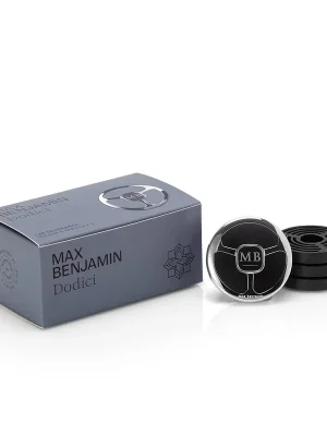 MAX BENJAMIN Dodici Vůně do auta set s 4 náplněmi Vysoce Kvalitní