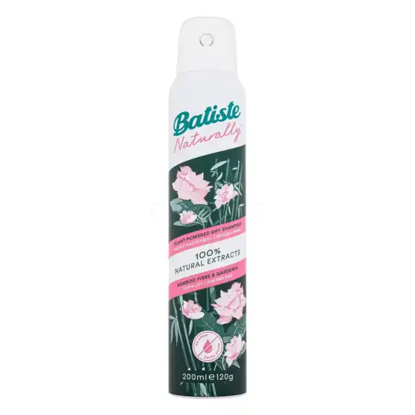 Nejprodávanější Batiste suchý šampon Naturally Bamboo Fibre & Gardenia 200ml