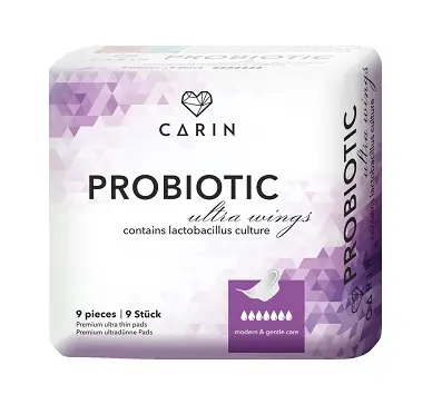 Carin Probiotic hygienické vložky 9ks Rychlé Dodání