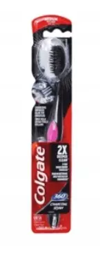 Colgate 360° Charcoal zubní kartáček Medium Top Prodej