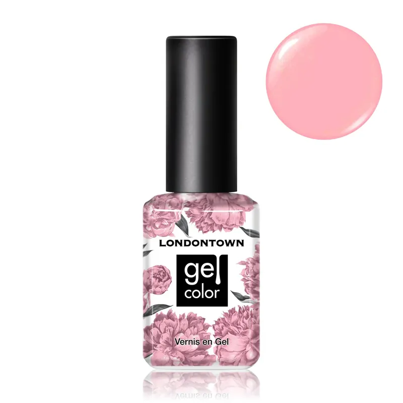 LONDONTOWN Gel Color Candy Floss gelový lak na nehty růžová třpytivá 12 ml Top Prodej