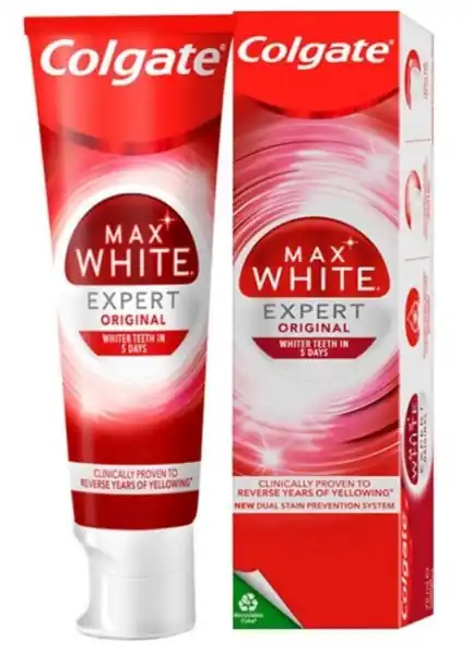 Akční Cena Colgate Max White Expert Original zubní pasta 75ml