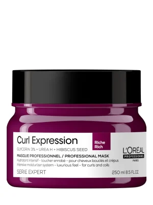 Finální Výprodej L'ORÉAL Professionnel Serie Expert Curl Expression Hydratační maska na vlasy 250 ml