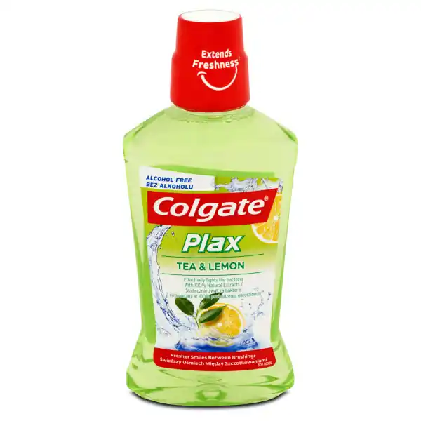 Colgate Plax Fresh & Protect Tea & Lemon ústní voda 500 ml Speciální Cena