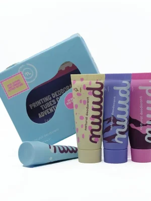 Kup Teď NUUD Sada přírodních krémových deodorantů Family Adventure Pack POŠKOZENÝ OBAL 4x20 ml