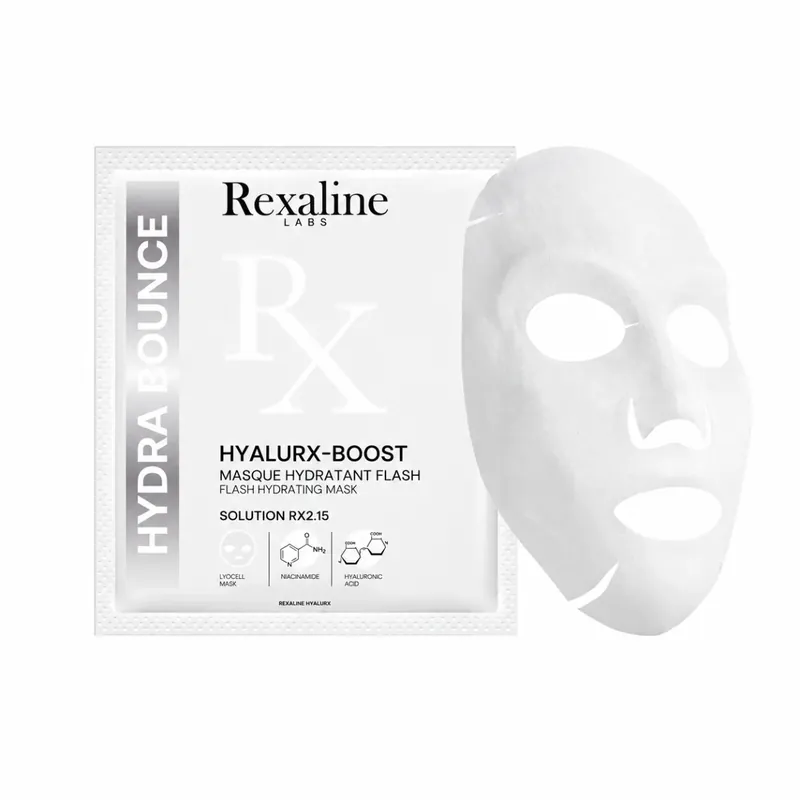 Rychlé Dodání REXALINE Hyalurx Maska plátýnková pro okamžitou hydrataci20 ml