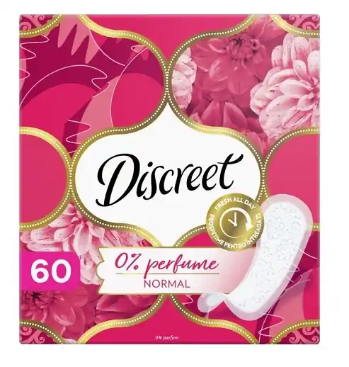Discreet 0% perfume Normal 60 ks Originální
