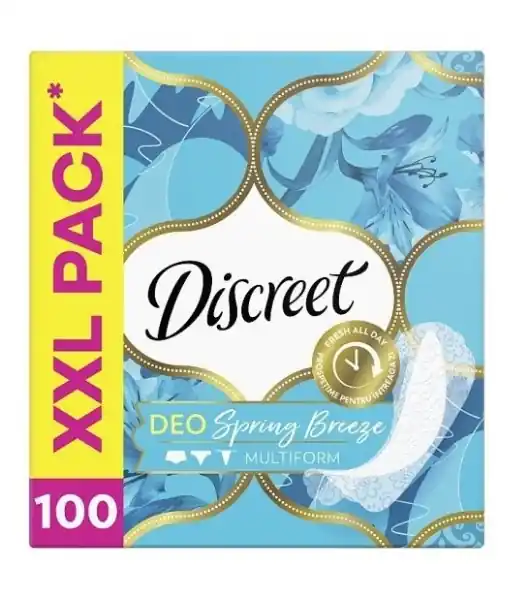 Doprava Zdarma Discreet Deo Spring Breeze Giga Pack 100 ks