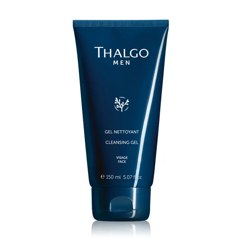 Dokud Zásoby Vydrží THALGO Men Čistící pleťový gel pro muže detoxikační 150 ml