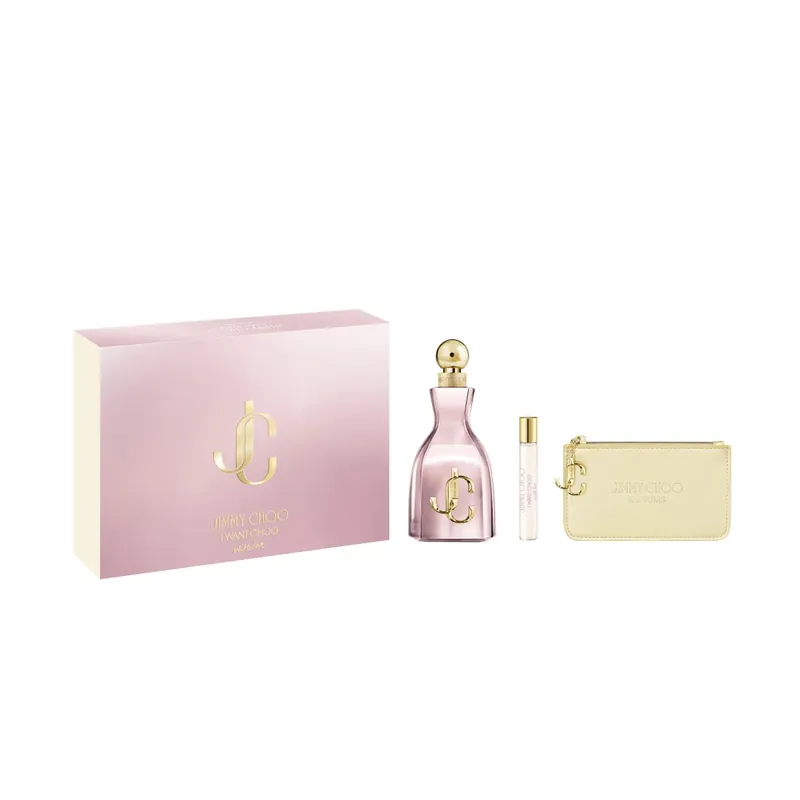 Autentický JIMMY CHOO I Want Choo With Love dárkový set pro ženy 2 ks + taštička