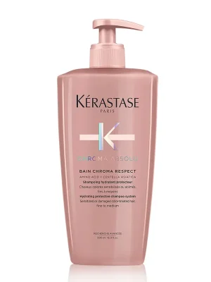 Dokud Zásoby Vydrží KÉRASTASE Chroma Absolu Bohatý hydratační šampon na barvené vlasy 500 ml