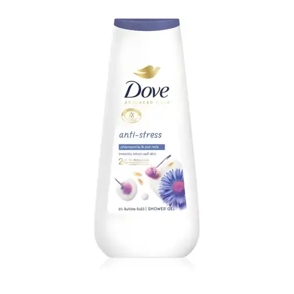 Dove Anti-Stress Chamomile & Oat Milk sprchový gel 225ml Značkový