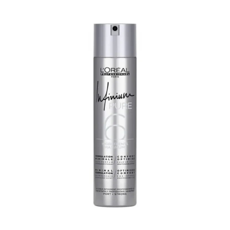L'ORÉAL Professionnel Infinium Pure Strong Lak na vlasy se silnou fixací 300 ml Cenově Výhodný