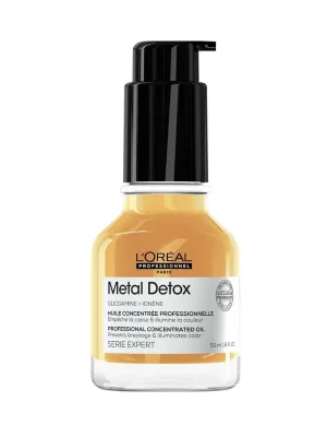 Ověřený L'ORÉAL Professionnel Serie Expert Metal Detox Olej pro barvené a poškozené vlasy 50 ml