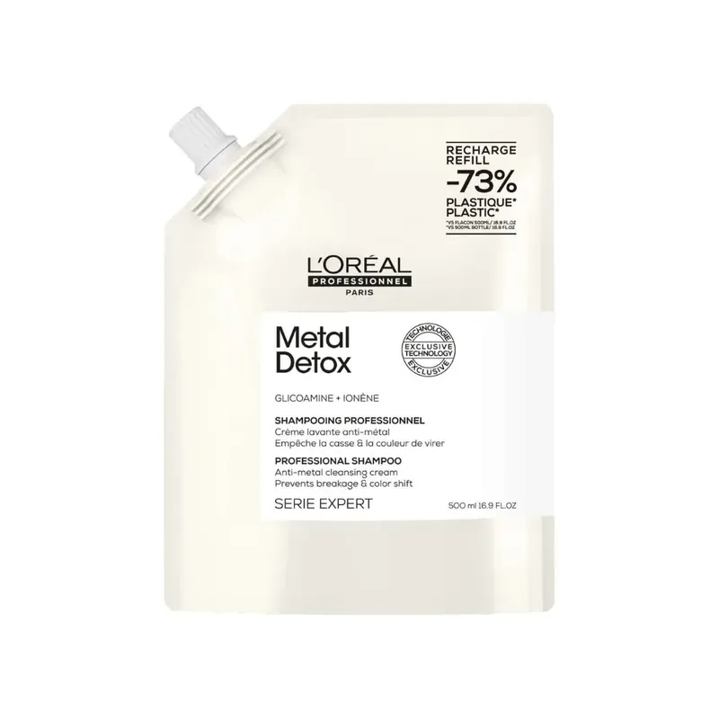 Ihned K Objednání L'ORÉAL Professionnel Serie Expert Metal Detox vlasový šampon - náhradní náplň 500 ml