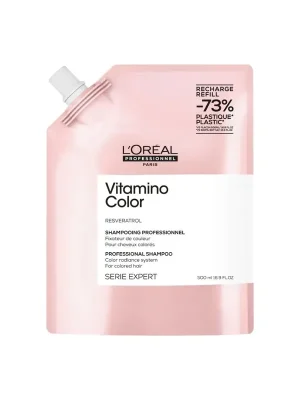 Výprodej L'ORÉAL Professionnel Serie Expert Vitamino Color Šampon na rozjasnení barvy náhradní náplň 500 ml