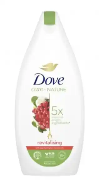 Nakupujte Hned Dove Care By Nature Revitalising Goji Berries& Camelia Oil sprchový gel 225 ml