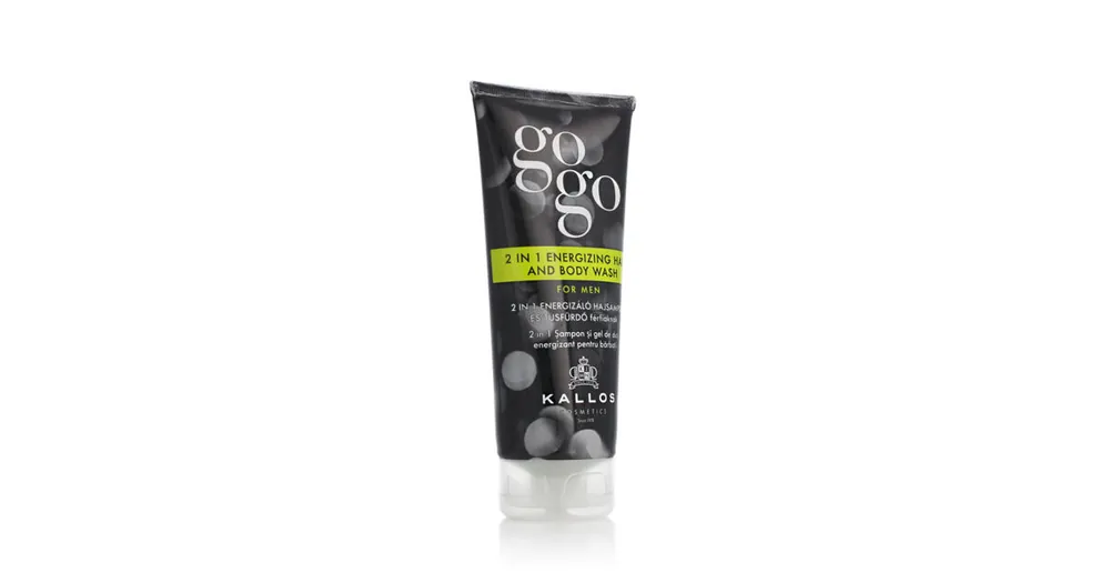 Kallos Gogo 2 in 1 Energizing Hair And Body Wash 200 ml Nová Kolekce