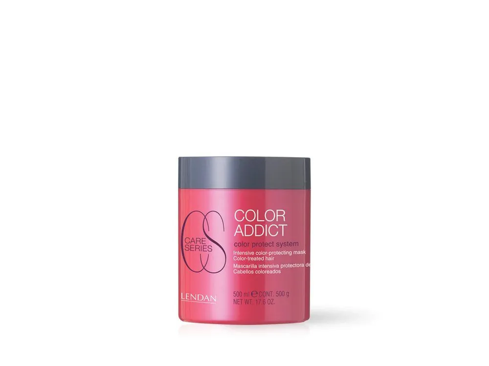 Rychlé Dodání Lendan Color Addict maska pro barvené vlasy 500 ml+ Balzám na rty Salerm Beauty line