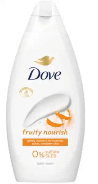 Omezená Nabídka Dove Fruity Nourish sprchový gel 450ml