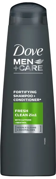 Hit Sezóny Dove Men+ Care Fresh Clean 2v1 šampon a kondicionér 400 ml