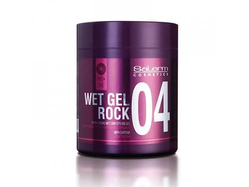 Koupit Online Salerm Pro.Line 04 Wet Gel Rock gel na vlasy 500 ml+ Balzám na rty Salerm Beauty line